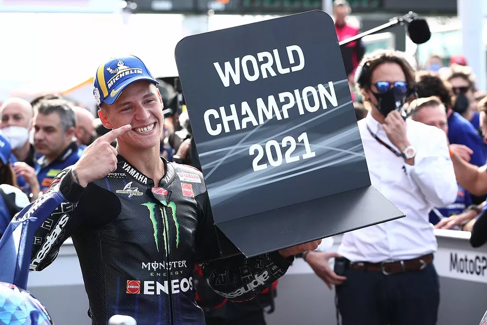 Fabio Quartararo, Yamaha Factory Racing est Champion du monde
