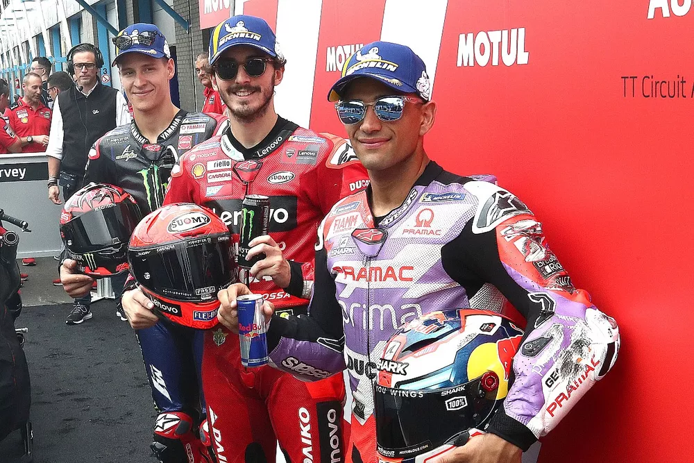 Fabio Quartararo, Yamaha Factory Racing Francesco Bagnaia, Ducati Team Jorge Martin, Pramac Racing  