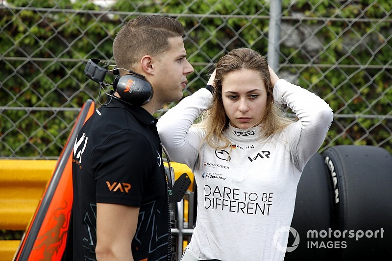 Floersch tras su accidente en Macao: