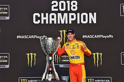 Joey Logano's NASCAR Cup championship trophy is going on tour