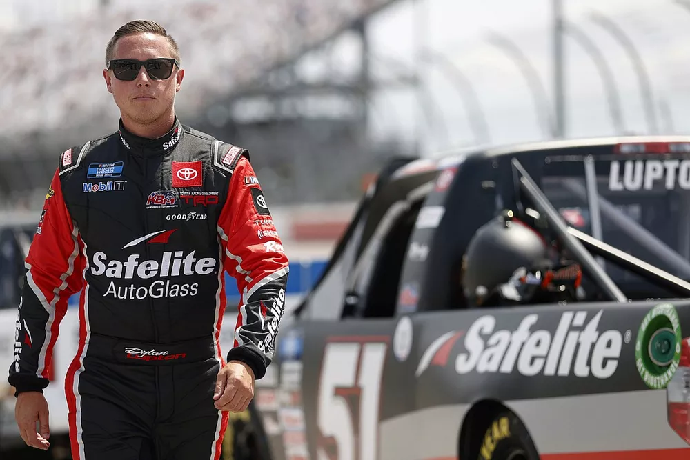 Dylan Lupton, Kyle Busch Motorsports, Toyota Tundra Safelite AutoGlass