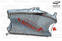 Otro secreto del RB19; el sistema de refrigeraci&oacute;n y escapes aerodin&aacute;micos