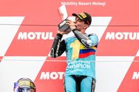 David Alonso: "No he llorado en el podio porque lo llor&eacute; todo anoche"