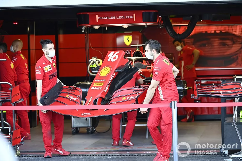 C&ocirc;ne de nez de Ferrari SF21