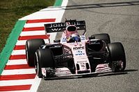Force India revela su cambio de n&uacute;meros tras la amenaza de multa