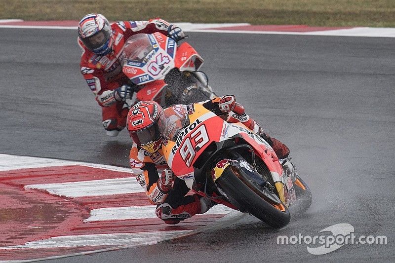 Marc Marquez, Repsol Honda Team, Andrea Dovizioso, Ducati Team
