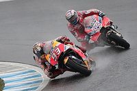 Dovizioso "relaxed" about "strange" Marquez title battle