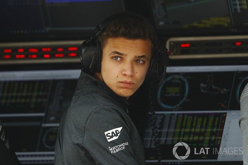 Lando Norris, McLaren junior