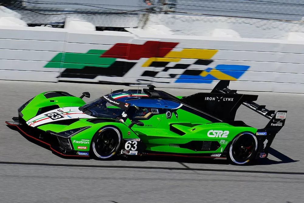 #63: Lamborghini Iron Lynx, Lamborghini SC63, GTP: Romain Grosjean, Andrea Caldarelli, Mirko Bortolotti, Daniil Kvyat