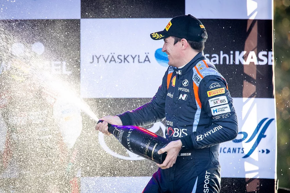 Podio: Craig Breen, Hyundai Motorsport