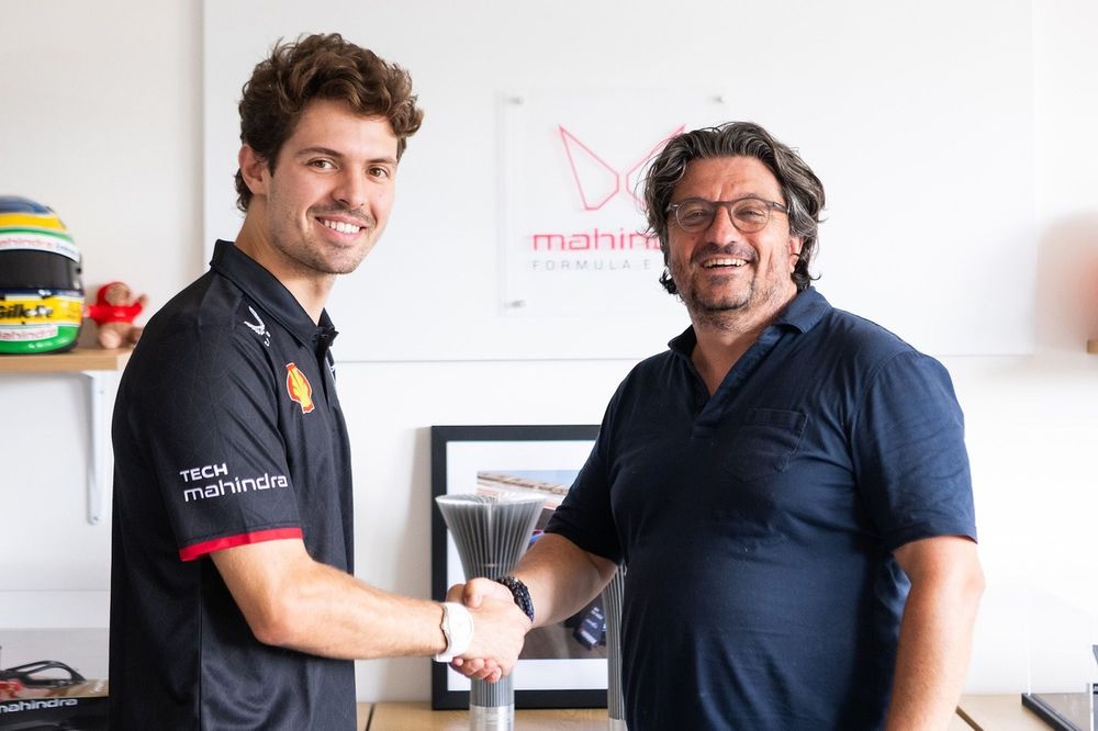 Felipe Drugovich, Mahindra Racing, Frederic Bertrand, CEO, Mahindra Racing