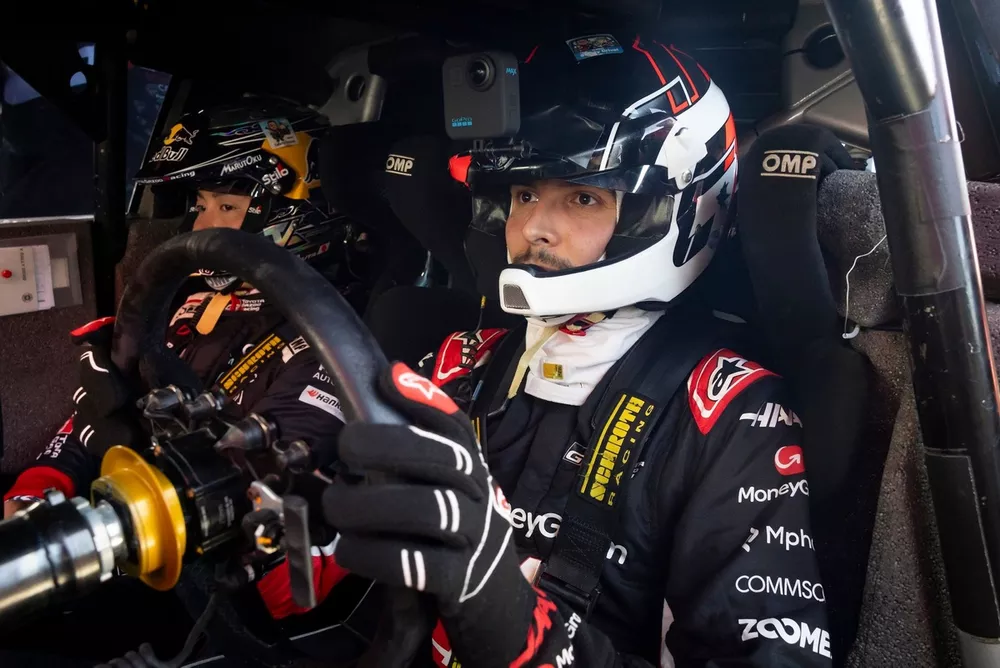 Esteban Ocon essaie une WRC