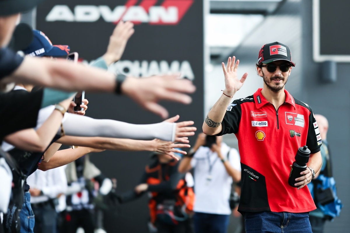 Bagnaia: «Las sensaciones que extraje en Misano venían de algunas piezas que usé en el pasado» 