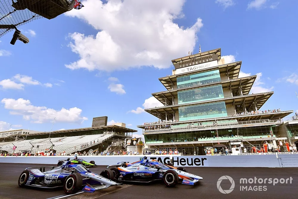 Indy 500 Race Winner Takuma Sato, Rahal Letterman Lanigan Racing Honda