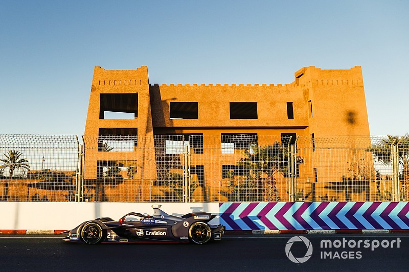 La grille de départ de l'E-Prix de Marrakech