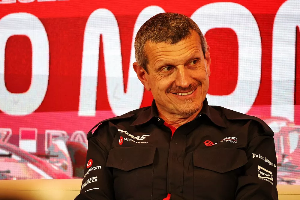 Guenther Steiner, director del equipo Haas F1 Team, en la rueda de prensa de los directores de equipo.