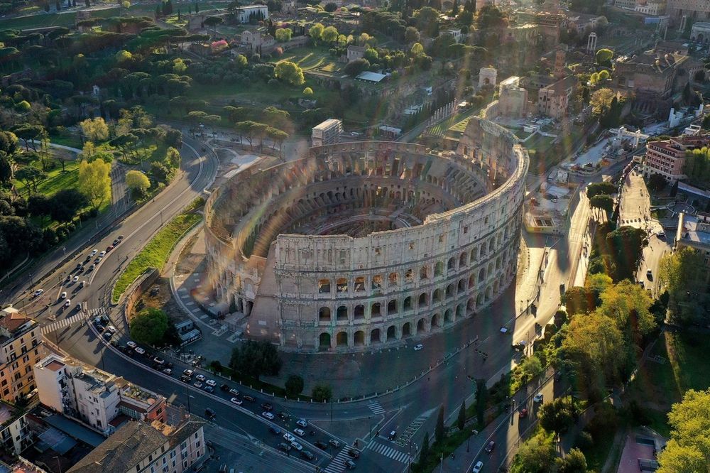 The Colosseum in Rome
