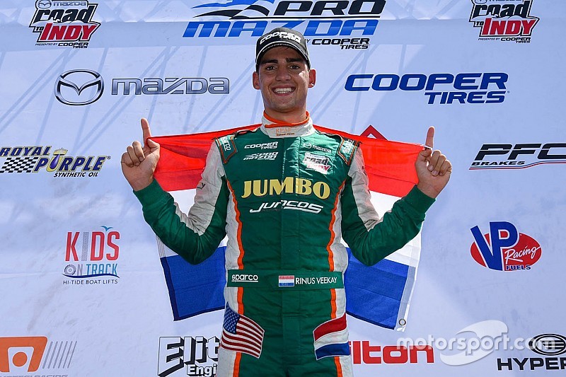 Pro Mazda Gateway: VeeKay dominates, edges closer to title