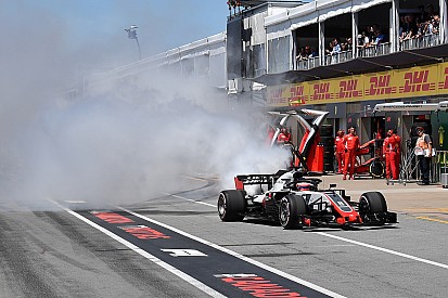 Grosjean: "Moet lachen om pechreeks"