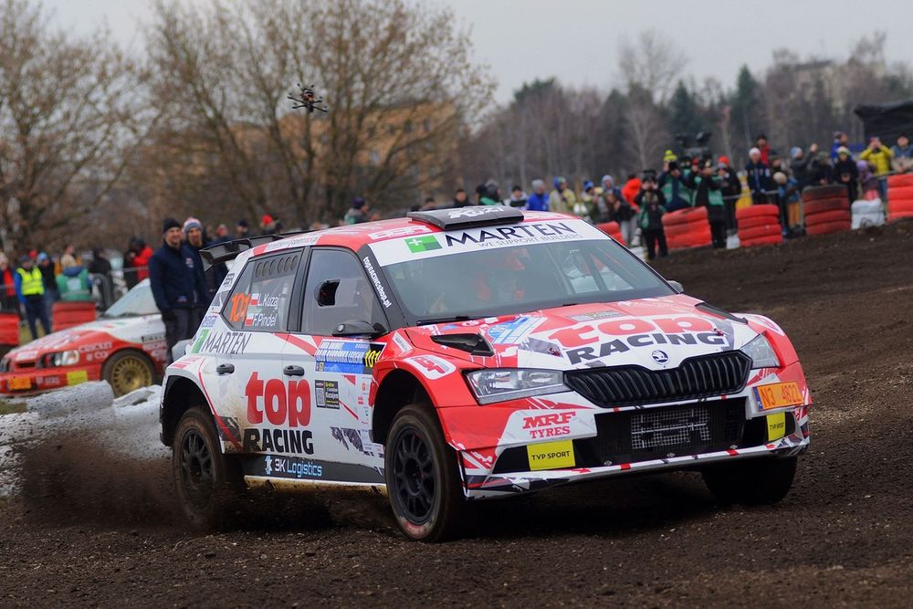 Leszek Kuzaj, Filip Pindel, Skoda Fabia Rally2 Evo