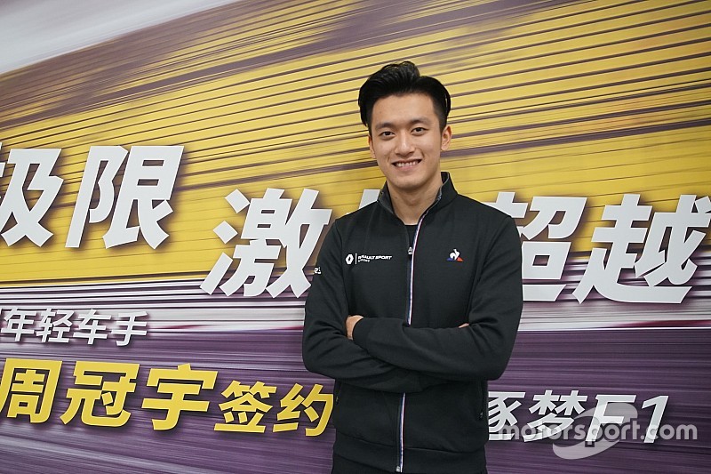 Former Ferrari junior Zhou gets Renault F1 role