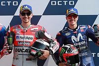 La parrilla de salida en Misano