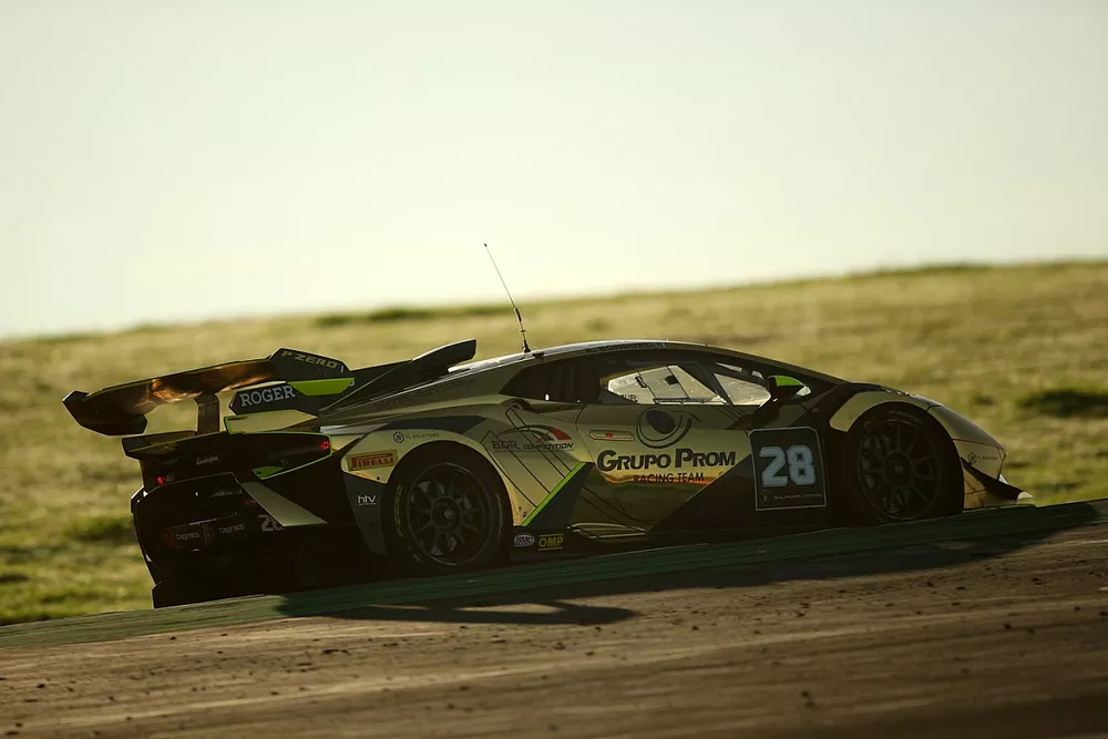 #28 BDR Competition, Hurac&aacute;n Super Trofeo EVO2, Amaury Bonduel 