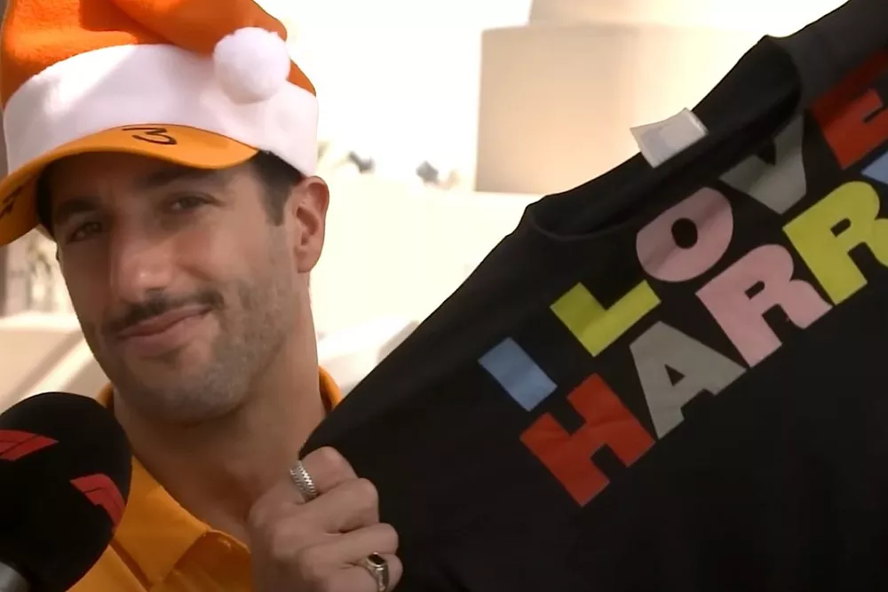 Regalo de Daniel Ricciardo