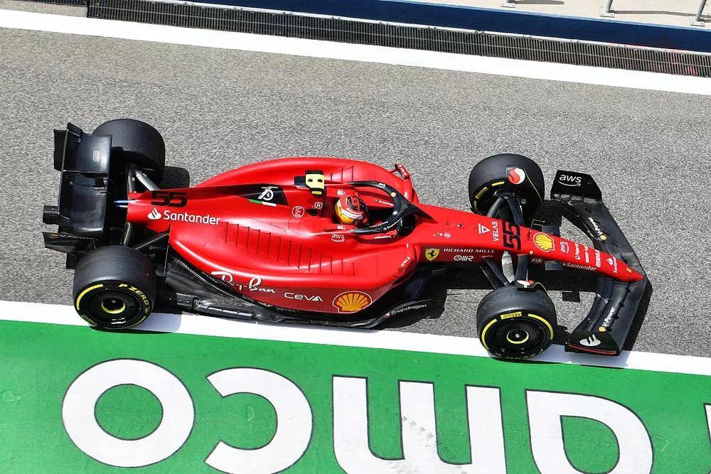 Carlos Sainz Jr., Ferrari F1-75