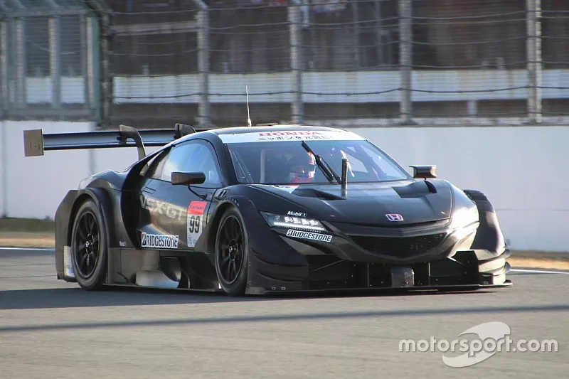 Pierre Gasly, Honda NSX-GT test car