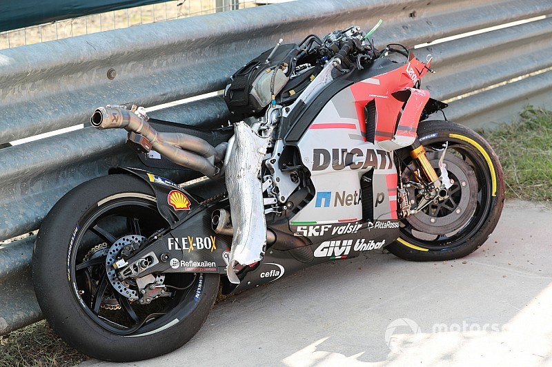 La Ducati si assume la responsabilità dell'incidente di Lorenzo, ma senza dare dettagli