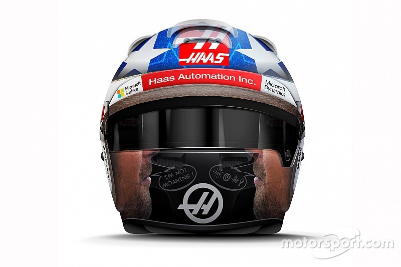 Grosjean rinde homenaje a Nicky Hayden con un casco especial