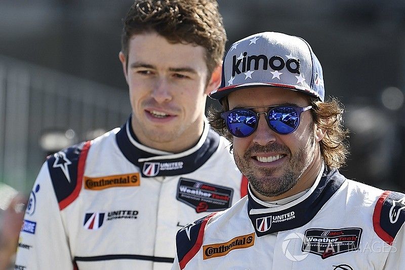 Paul di Resta, Fernando Alonso, United Autosports