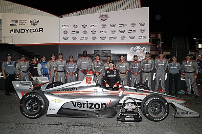 Unser pays tribute to Power, Penske; Power feels honored, determined