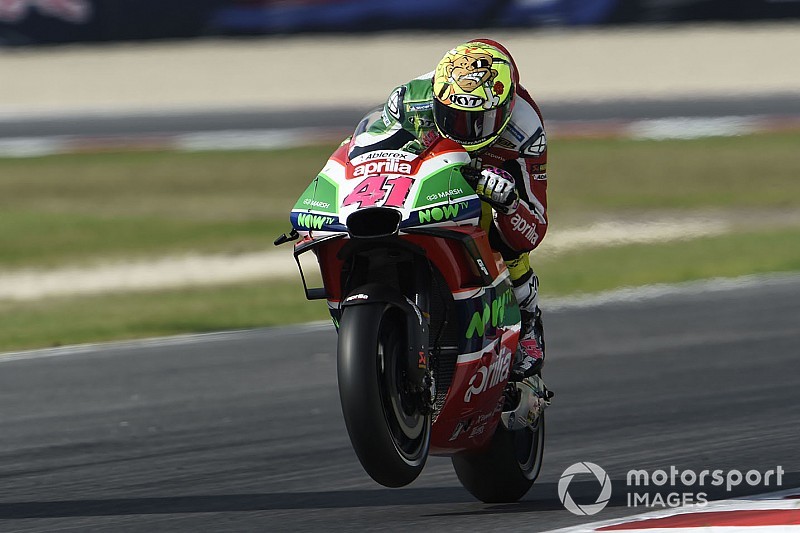Aleix Espargaró a dû attaquer