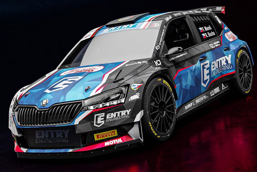 Filip Mares, Radovan Bucha, Skoda Fabia Rally2 evo