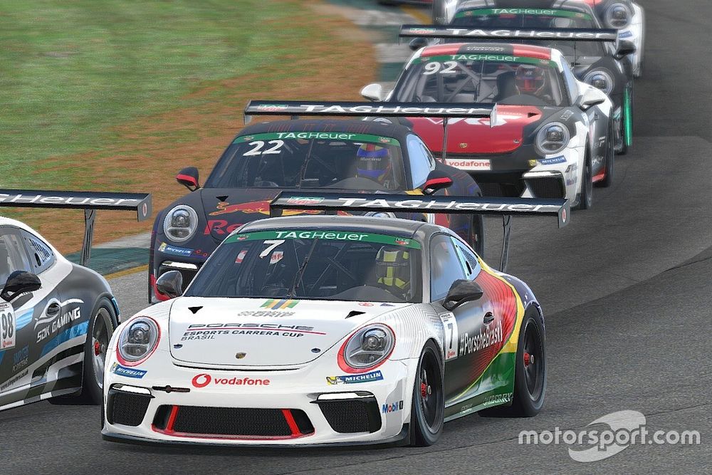 Jeff Giassi na Porsche Esports Supercup