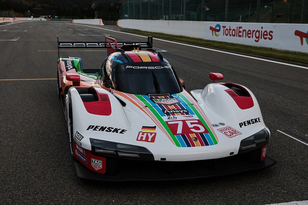 ポルシェ、ル・マン24時間レース100周年を彩る963の特別カラーリングを