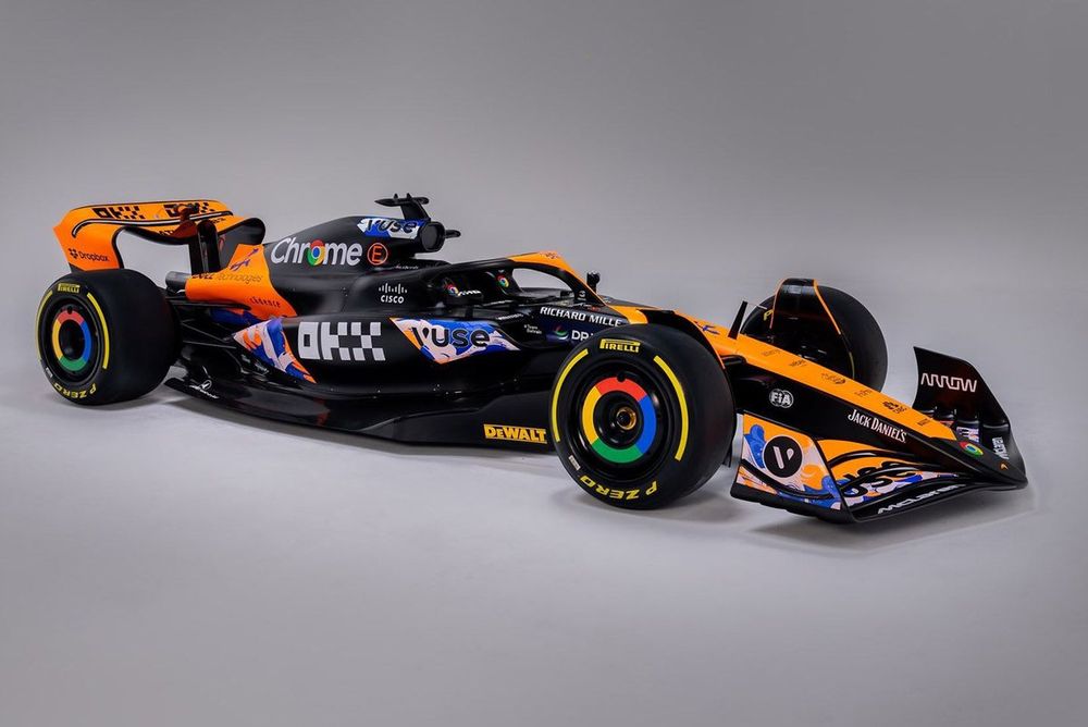 McLaren MCL38 special livery 
