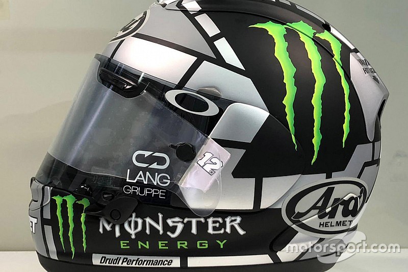 Vinales scaramantico: dopo il numero, cambia anche il casco per cancellare il 2018