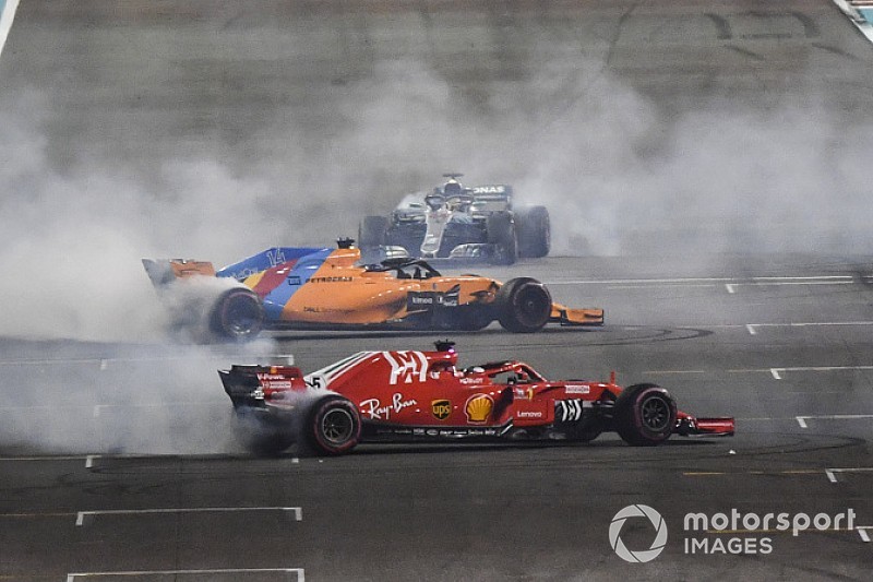 GALERÍA: así despidieron Hamilton y Vettel a Fernando Alonso