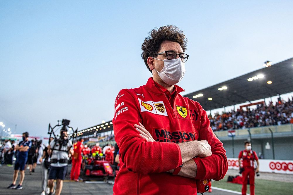 Mattia Binotto, Team Principal, Ferrari