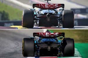 La última actualización de Mercedes que contribuyó a su victoria en Austria