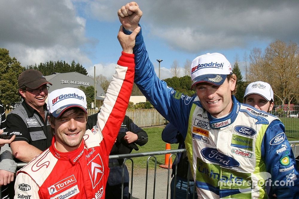 Winner Marcus Gronholm and second place S&eacute;bastien Loeb