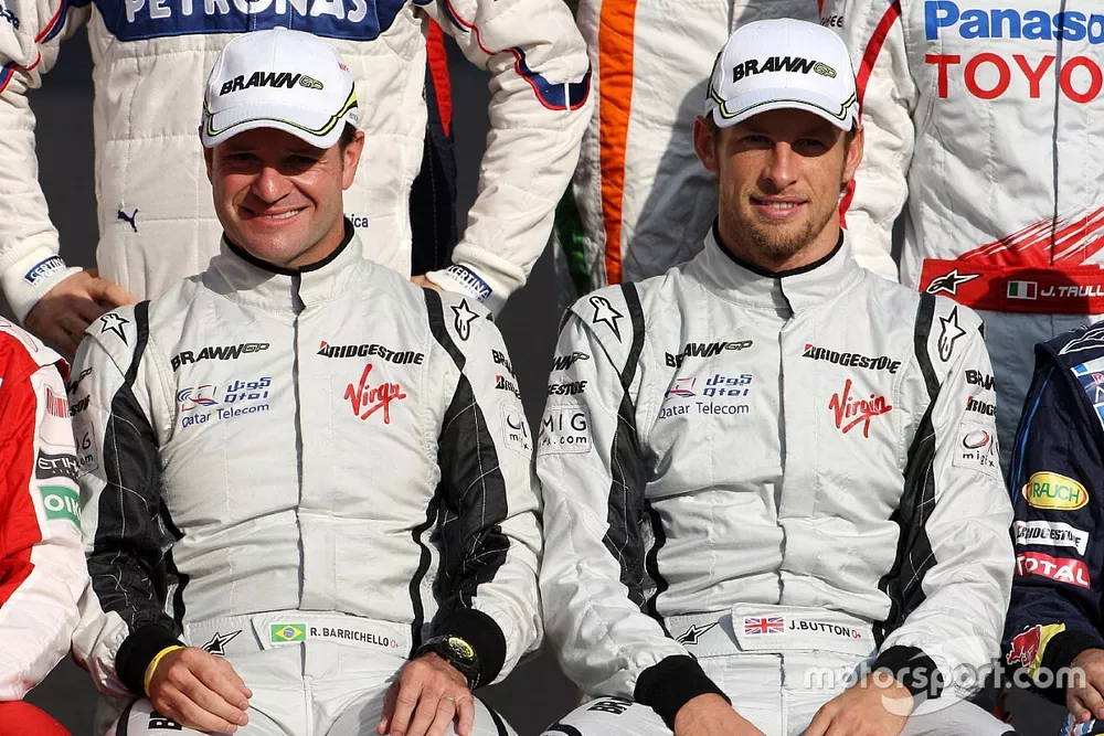 Rubens Barrichello, BrawnGP, Jenson Button, BrawnGP