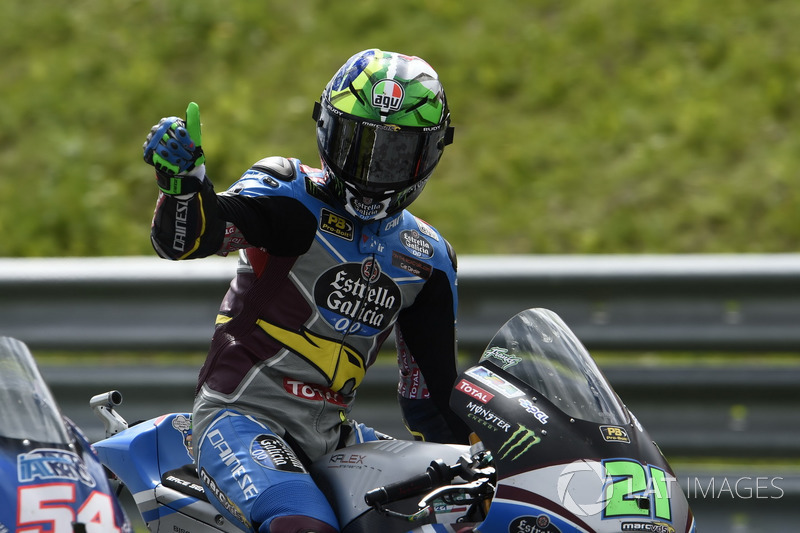 Na Moto2, Franco Morbidelli mais uma vez levou a melhor e disparou na liderança do campeonato