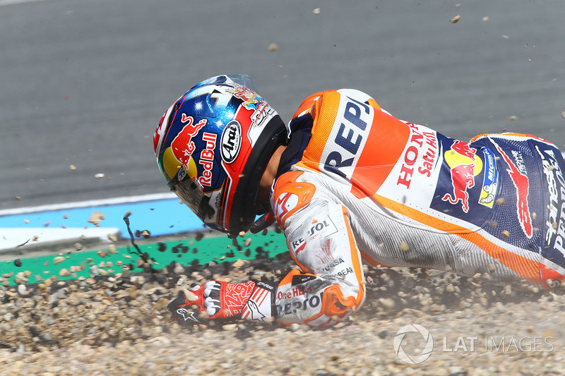 Dani Pedrosa, Repsol Honda Team crash