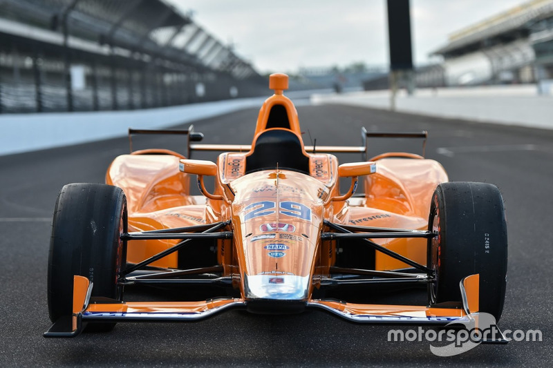 El coche de Fernando Alonso, Andretti Autosport Honda