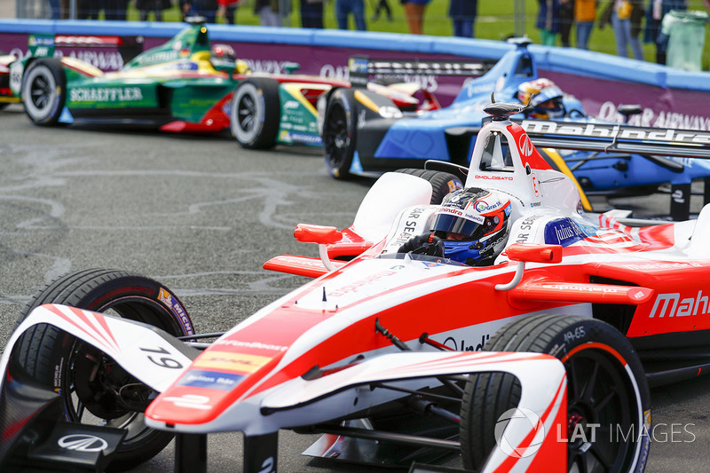 Felix Rosenqvist, Mahindra Racing,Sébastien Buemi, Renault e.Dams,Daniel Abt, ABT Schaeffler Audi Sport