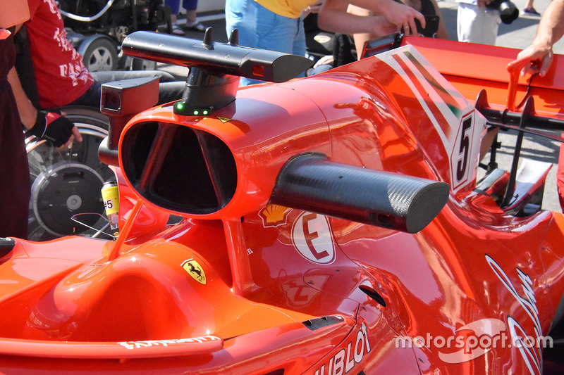 Воздухозаборник Ferrari SF71H